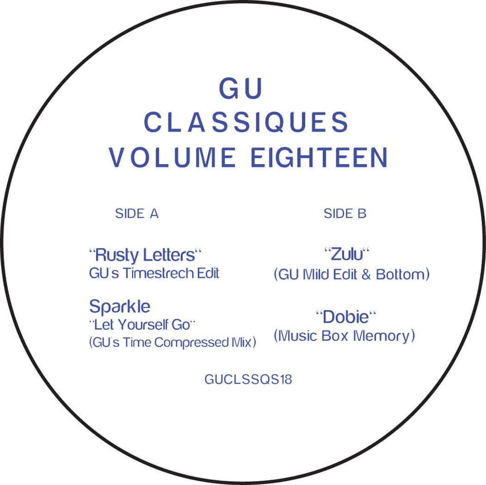 Glenn Underground - Classiques Vol 18 Vinyl