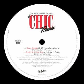 Sister Sledge - Got To Love Somebody (Dimitri From Paris Mixes) - Artists Sister Sledge Genre Disco Release Date 29 April 2022 Cat No. DGLIB12B-4 Format 12