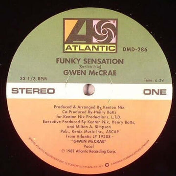 Gwen McCrae - Funky Sensation / Keep The Fire Burning Vinyl Vinly Record