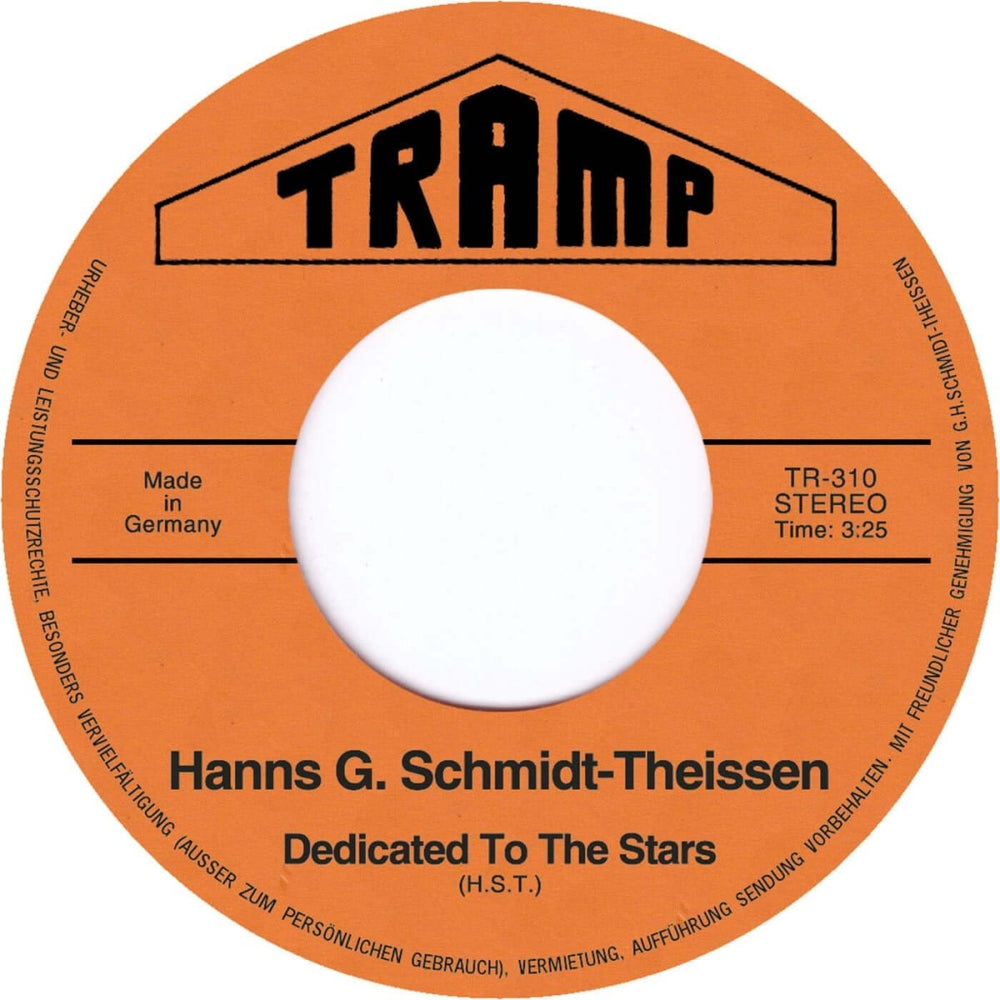 Hanns G. Schmidt - Theissen - Dedicated To The Stars Vinyl