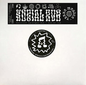 Hektisch Sprengen DJs - Social Rub EP Vinyl Vinly Record