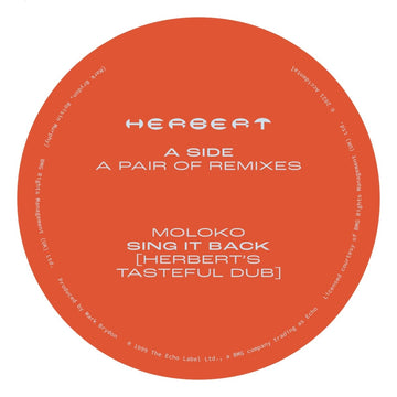 Herbert - A Pair Of Remixes Vinyl Vinly Record