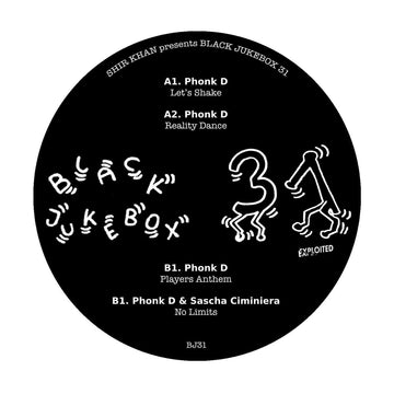 Phonk D - Shir Khan Presents Black Jukebox 31 (Vinyl) - Phonk D - Shir Khan Presents Black Jukebox 31 (Vinyl) - Phonk D is back on Exploited’s hallowed Black Jukebox series following the success of his #29 takeover earlier this year. You just can’t keep a Vinly Record
