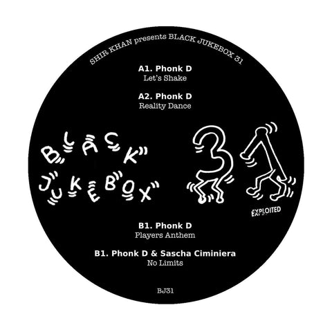 Phonk D - Shir Khan Presents Black Jukebox 31 - Phonk D - Shir Khan Presents Black Jukebox 31 (Vinyl) - Phonk D is back on Exploited’s hallowed Black Jukebox series following the success of his #29 takeover earlier this year. You just can’t keep a good ma - Vinyl Record