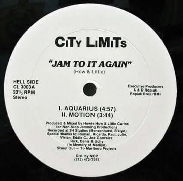 How & Little - Jam To It Again Vinyl Vinly Record