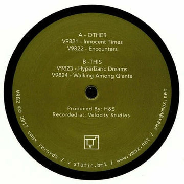 H&S - Giants Vinyl Vinly Record