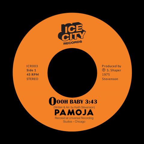 Pamoja - Oooh, Baby - Pamoja - Oooh, Baby 7" - First release of 2019 for Ice City and this one needs no special introduction. One of the ultimate "crossover" soul records... - Ice City Records - Vinyl Record