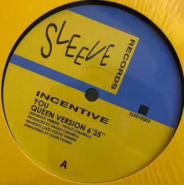 Incentive - You Vinyl Vinly Record