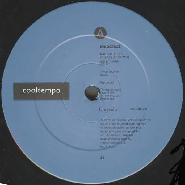Innocence - Natural Thing (The Collision Mix) Vinyl
