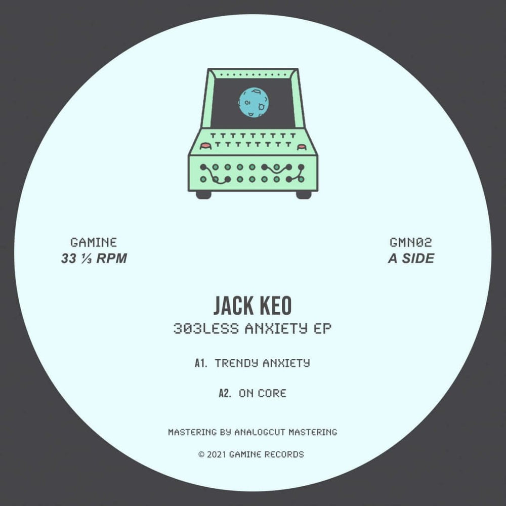 Jack Keo - 303less Anxiety EP Vinyl