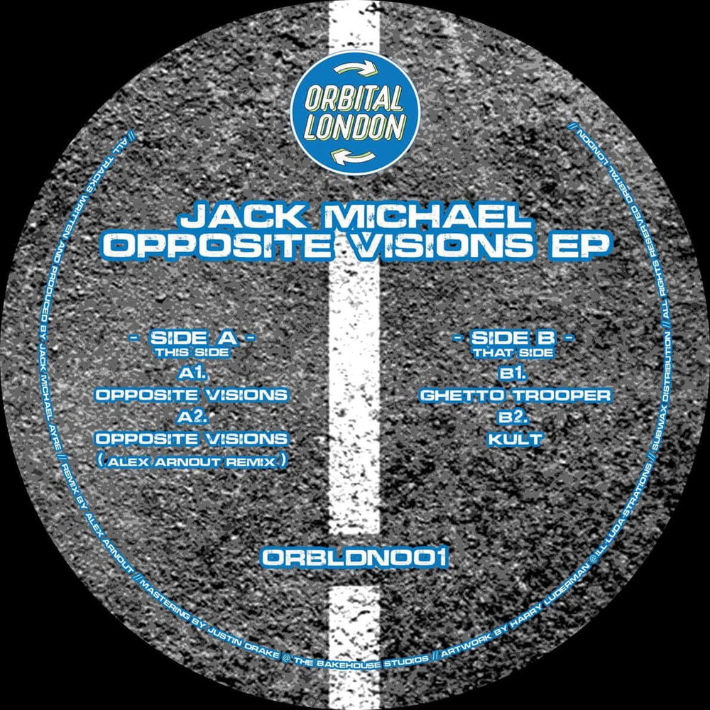Jack Michael - Opposite Visions [Warehouse Find] Vinyl