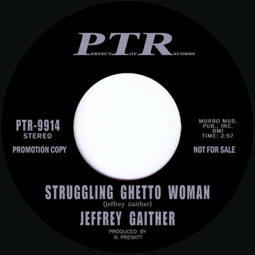 Jeffrey Gaither - Struggling Ghetto Woman Vinyl Vinly Record