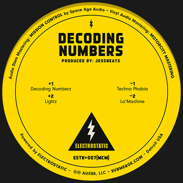 Jessbeats - Decoding Numbers Vinyl Vinly Record