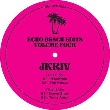 JKriv - Echo Beach Edits Volume 4 Vinyl Vinly Record