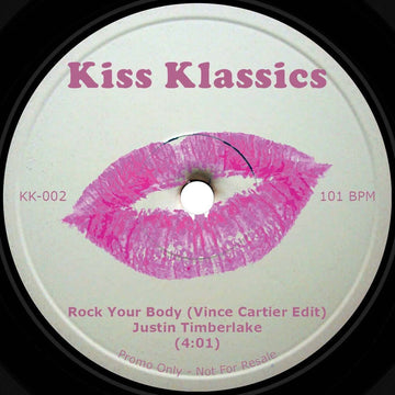 Justin Timberlake - Vince Cartier Edits Vinyl Vinly Record