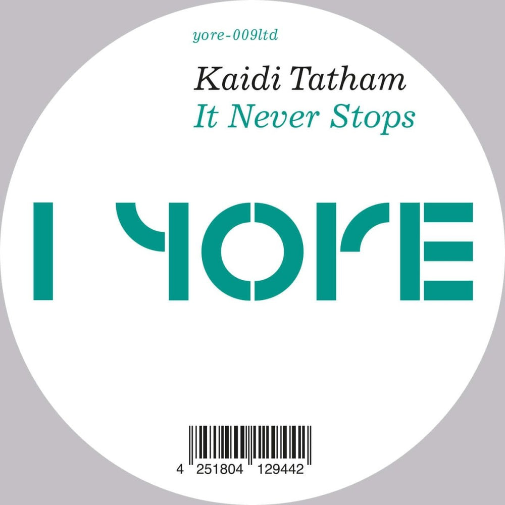 Kaidi Tatham - It Never Stops Vinyl