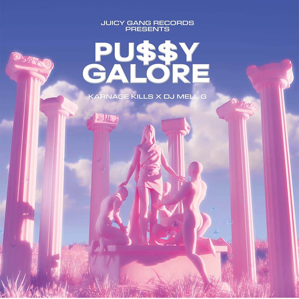 KARNAGE KILLS X DJ MELL G - PU$$Y GALORE Vinyl