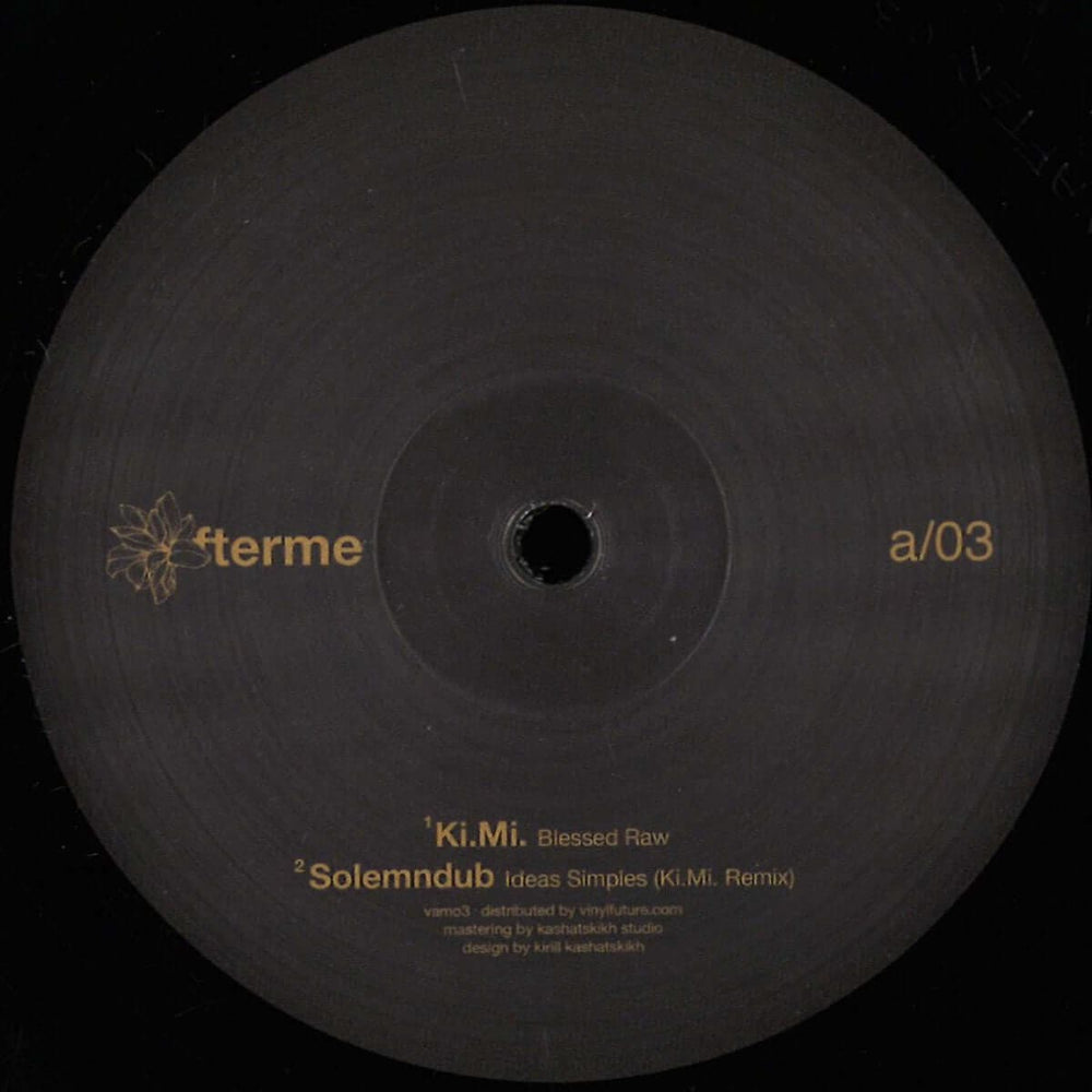 Ki.mi., Solemndub - 'VAFTER03' Vinyl Vinyl