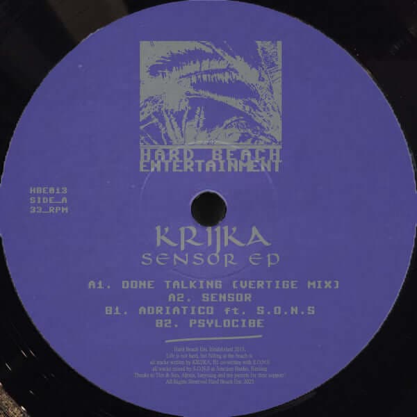 Krijka - Sensor Vinyl