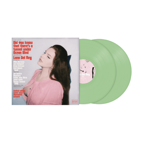 Lana Del Ray - Did you know that there's a tunnel under Ocean Blvd - Artists Lana Del Ray Genre Pop Release Date 10 Mar 2023 Cat No. 4859195 Format 2 x 12" Indies Only Green Vinyl - Gatefold - Polydor - Polydor - Polydor - Polydor - Vinyl Record