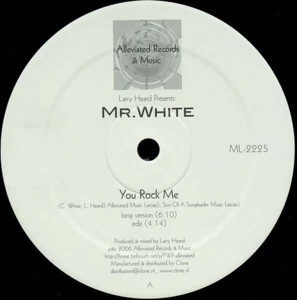 Larry Heard presents Mr White - The Sun Cant Compare Vinyl