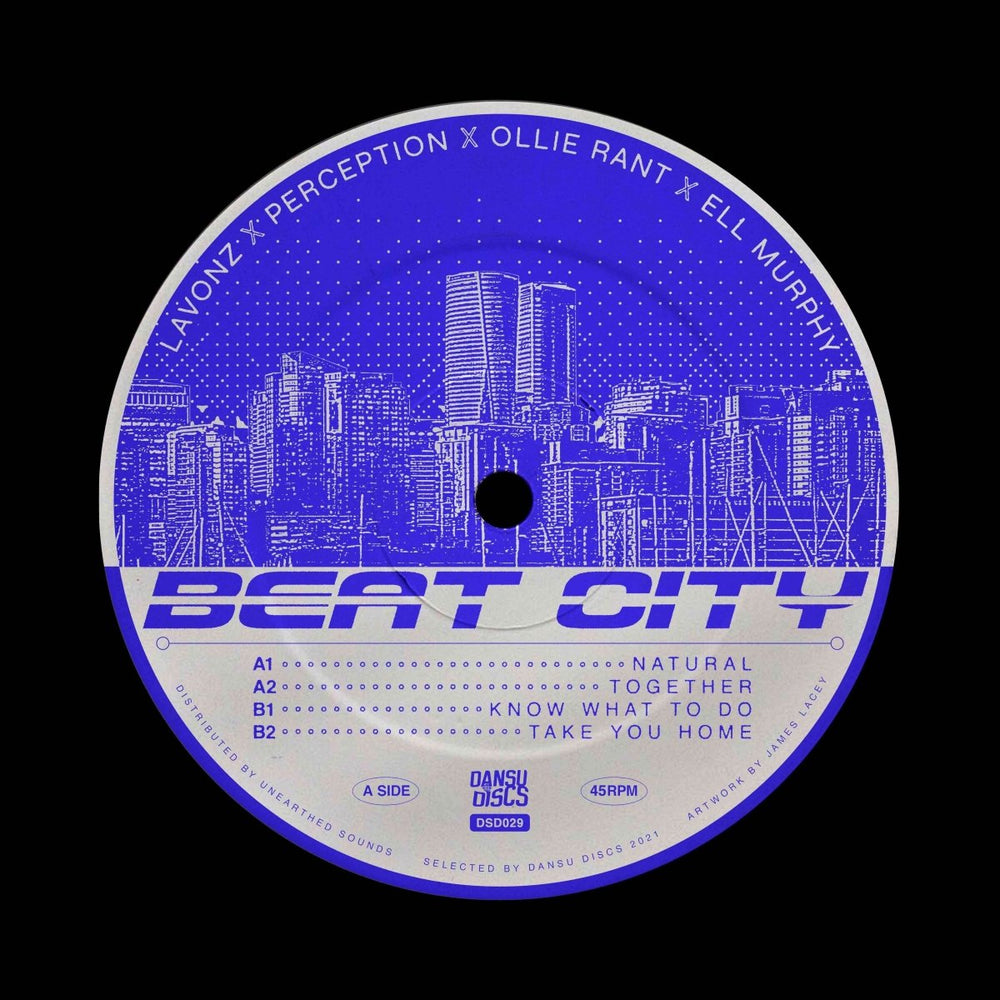 Lavonz, Perception, Ollie Rant & Ell Murphy - Beat City EP Vinyl