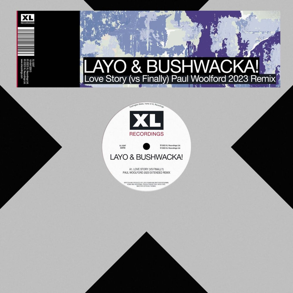 Layo & Bushwacka! - Love Story (Paul Woolford 2023 Remixes) Vinyl