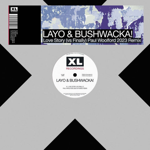 Layo & Bushwacka! - Love Story (Paul Woolford 2023 Remixes) Vinyl - Vinyl Record
