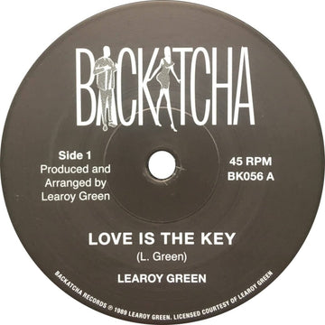 Learoy Green - Love Is The Key Vinyl Vinly Record