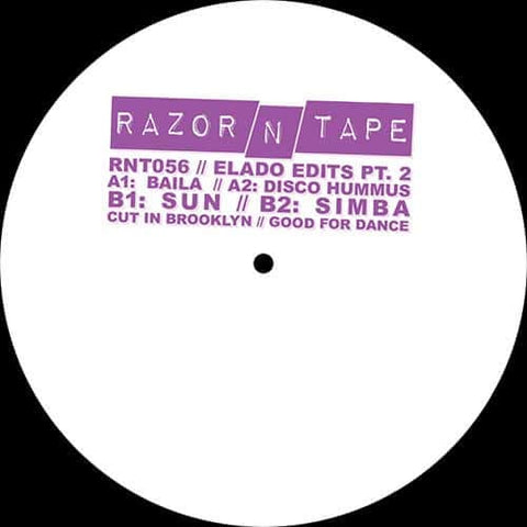 Elado - Elado Edits 2 - Artists Elado Genre Disco Edits Release Date 2 Sept 2022 Cat No. RNT056 Format 12" Vinyl - Razor-N-Tape - Razor-N-Tape - Razor-N-Tape - Razor-N-Tape - Vinyl Record