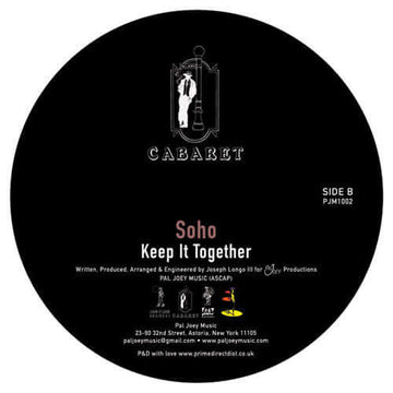 Soho ‎aka Pal Joey - Hot Music / Keep It Together - Artists Soho Pal Joey Genre Deep House Release Date Cat No. PJM1002 Format 12