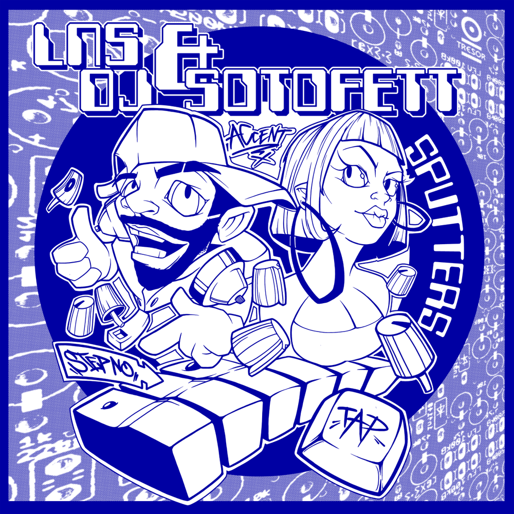 LNS & DJ Sotofett - Sputters [2xLP] Vinyl