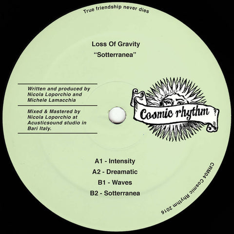 Loss Of Gravity - Sotterranea Vinyl - Vinyl Record