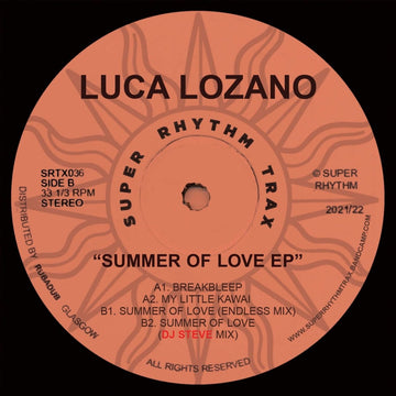 Luca Lozano - Summer of Love Vinyl Vinly Record