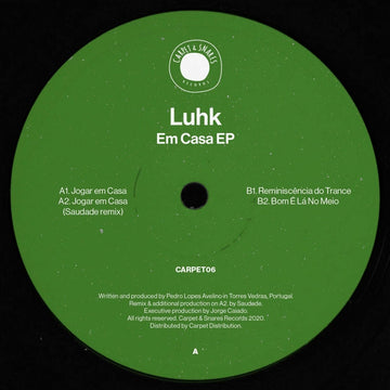 Luhk - Em Casa EP [Ltd. 150 Copies - 1 Per Customer] Vinyl Vinly Record