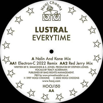 Lustral - Everytime Vinyl Vinly Record