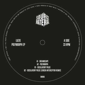 Luz1e - Polymorph EP Vinyl Vinly Record