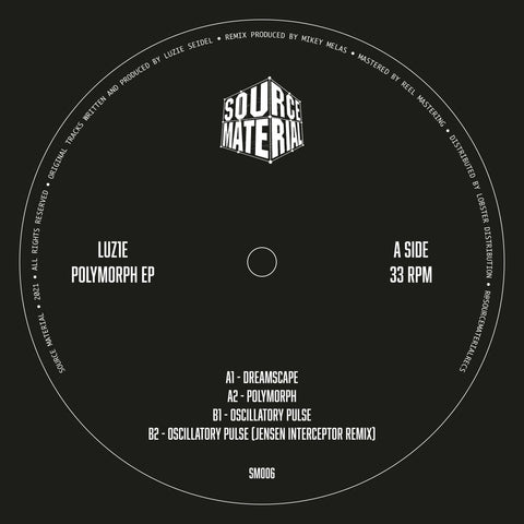 Luz1e - Polymorph EP Vinyl - Vinyl Record