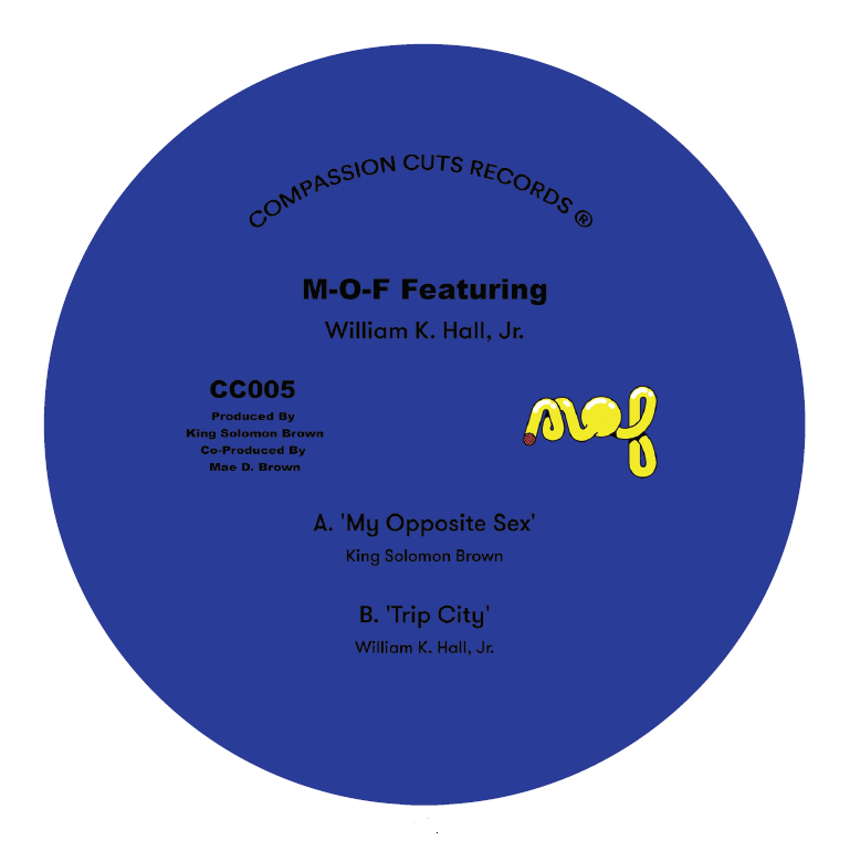 M - O - F Featuring William K. Hall - My Opposite Sex / Trip City Vinyl