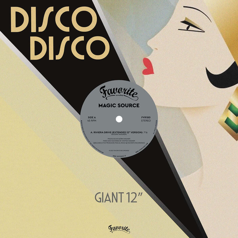 Magic Source - Riviera Drive / Genius Of Love Vinyl