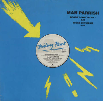Man Parrish - Boogie Down (Bronx) Vinyl Vinly Record