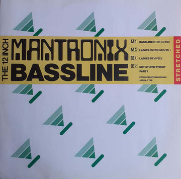Mantronix - Bassline Vinyl Vinly Record