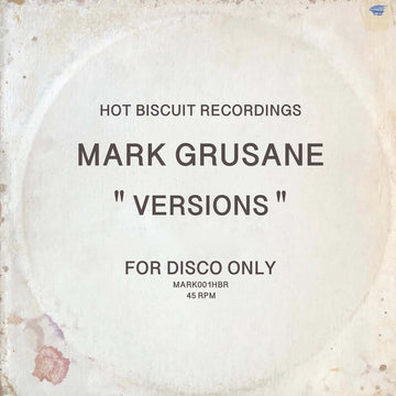 Mark Grusane - Versions Vinyl Vinly Record