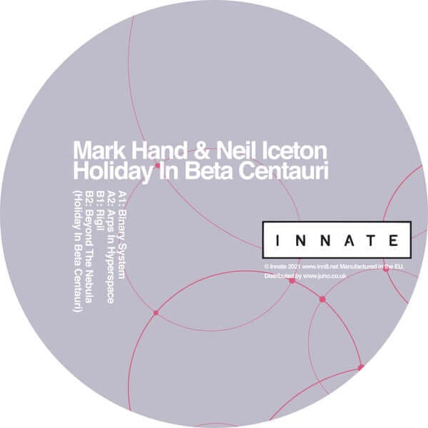 Mark Hand & Neil Iceton - 'Holiday In Beta Centauri' Vinyl Vinyl