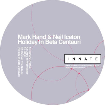 Mark Hand & Neil Iceton - 'Holiday In Beta Centauri' Vinyl Vinyl Vinly Record