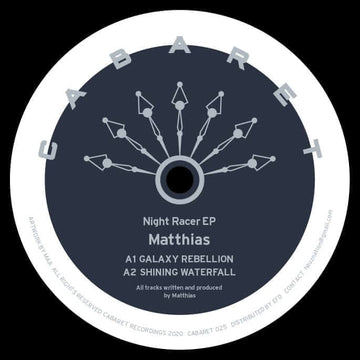 Matthias - 'Night Racer' Vinyl Vinyl Vinly Record