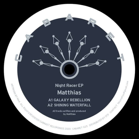 Matthias - 'Night Racer' Vinyl Vinyl - Vinyl Record