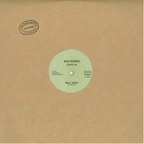 Max Romeo - Melt Away Vinyl - Vinyl Record