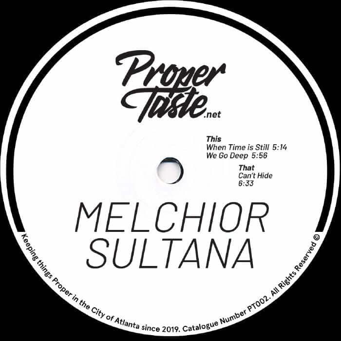 Melchior Sultana - When Time Is Still EP [Ltd. 200 Copies] Vinyl