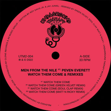 Men From The Nile - Watch Them Come & Remixes Vinyl Vinly Record